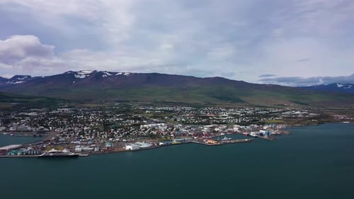 Akureyri Aerial view