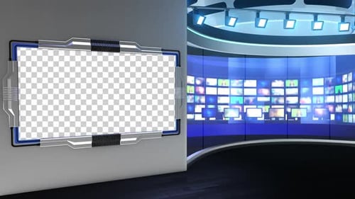 Virtual Studio Set A008 B