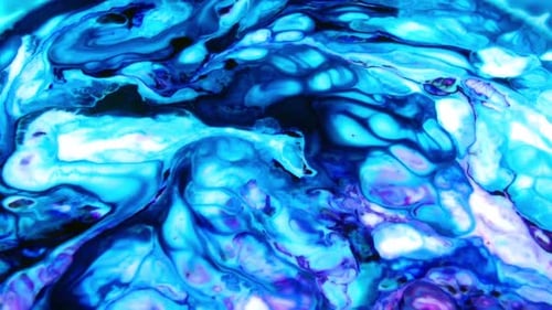 Magische bunte Farbe wirbelt und breitet sich aus Designhintergrund