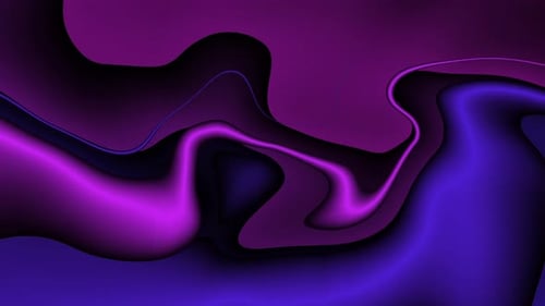 Abstract Fluid Gradient Waves Loop Background