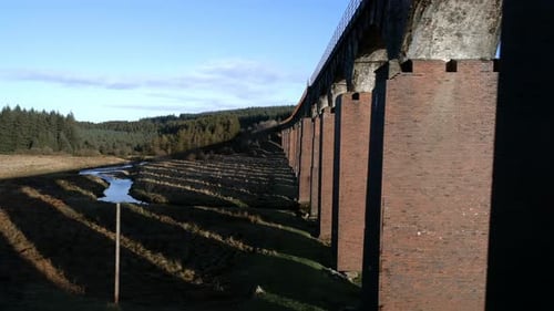Old Viaduct in Fleet Western Scotland