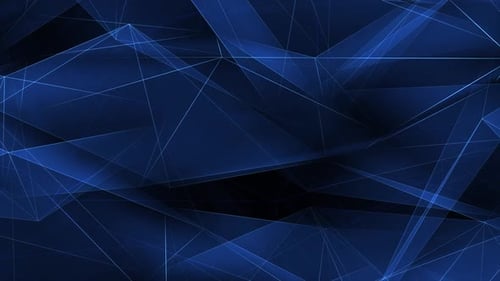 Abstract Polygonal Pattern of Triangles Presentation.