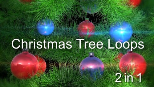 Weihnachtsbaum-Loops 2 in 1
