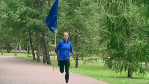 Finishing with the Flag