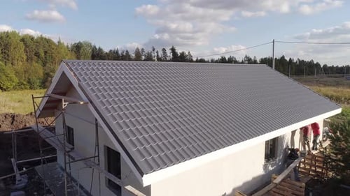 Construction of a one-story house 17