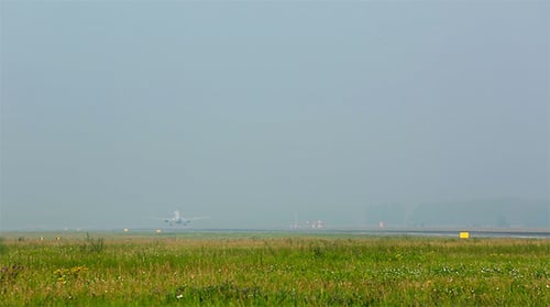 Plane Take Off Climb
