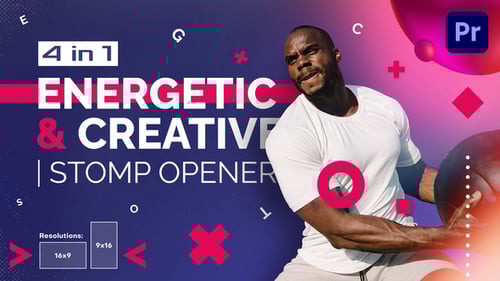 Energetic And Creative | Stomp Opener | Mogrt