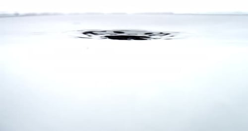 Gentle Ripples Create Abstract Water Texture