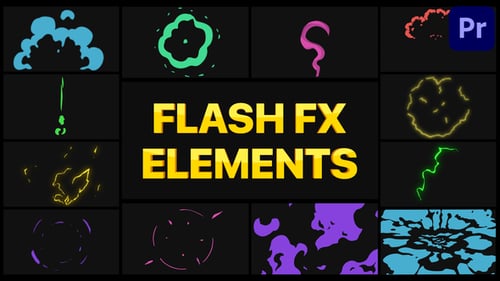 Flash FX Elements Pack 04 | Premiere Pro MOGRT