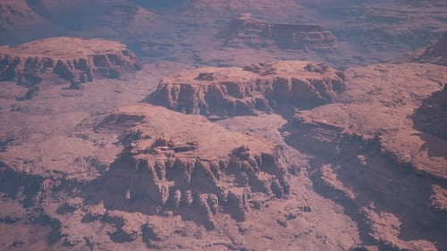 Aerial Panoramic View of Grand Canyon