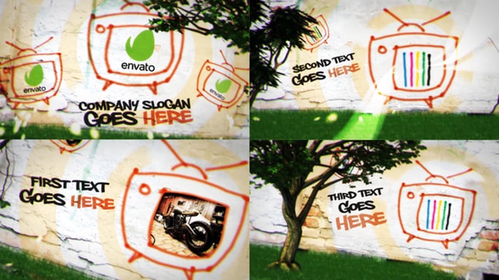 Funky Paper Slideshow, Video Displays ft. newspaper & motion graphics ...