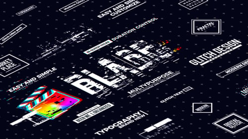 Blade Glitch Titles | FCP