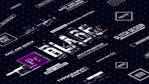 Blade Glitch Titles | Premiere Pro