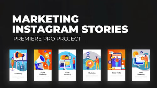 Marketing — Geschichten auf Instagram