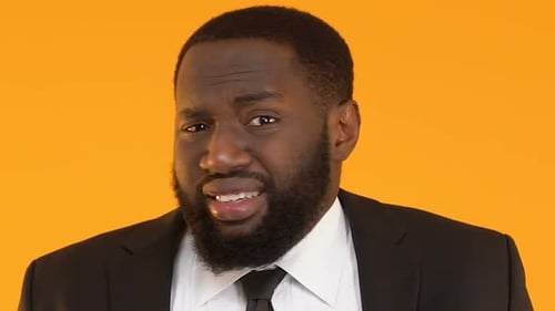 Close Up of a Man in Suit and Tie