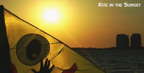 Kite In The Sunset 2