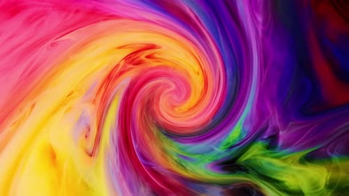 Abstract Swirling Colors Background