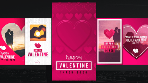 Valentine Instagram Stories