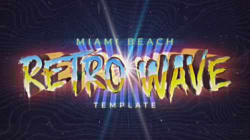 Retro Wave Intro