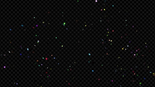 8 Confetti Explosion Clips