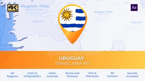 Animated Travel Map Toolkit for Route Visualization and Infographics