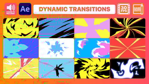 Dynamic Transitions | After Effects