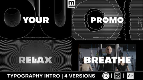 Typography Electro Sport Promo