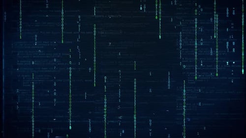 Code de piratage informatique et programme Hi-Tech Futuristic Background FHD