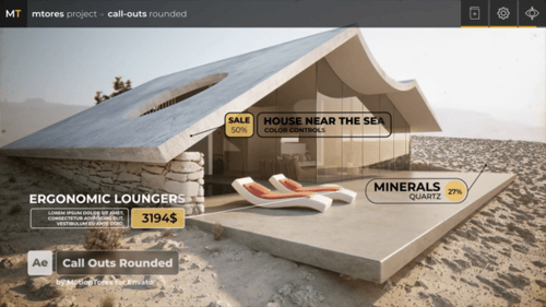 Call Outs Rounded \ After Effects