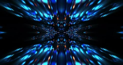 Ultra HD 4K Futuristic technological background, seamless loop. Motion Graphic.