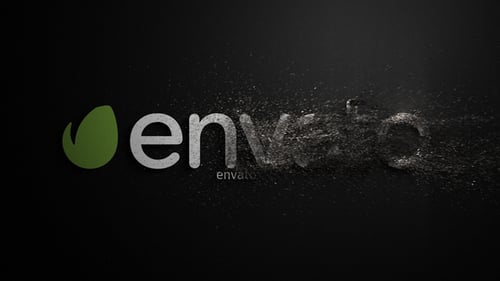 Dynamic Brand Logo Reveal with Cinematic Liquid and Particle Effects