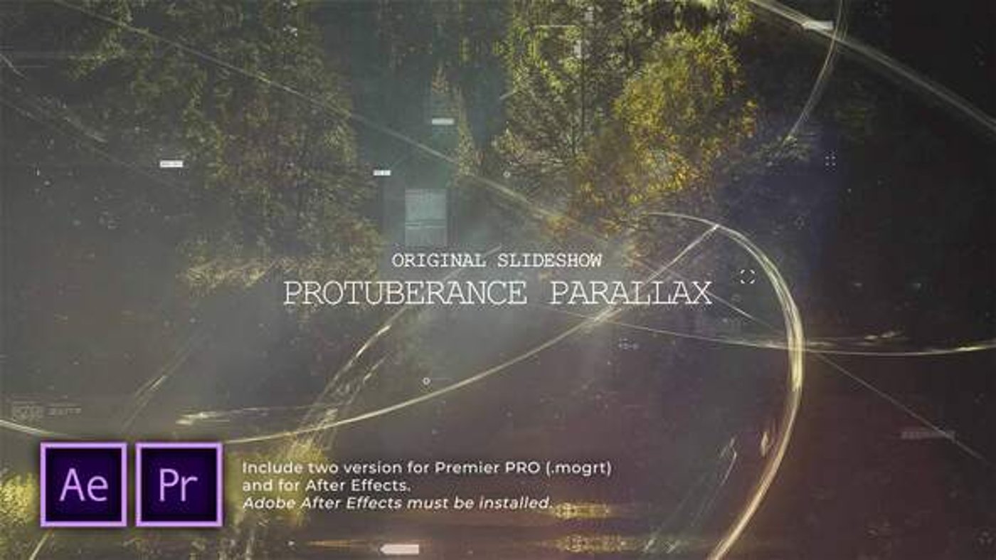 Protuberance Parallax Slideshow, Openers ft. animation & board - Envato