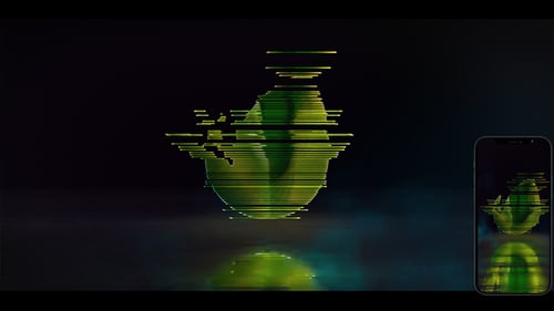 Introducción al Logo de Cinematic Glitch