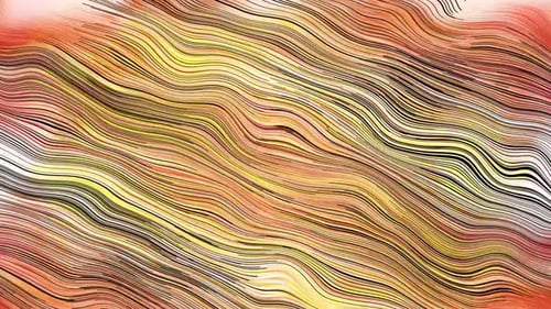 Abstract Fluid Wavy Lines Motion Background