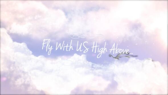 Fly With Us Titles, Titles ft. cloud title & plane - Envato