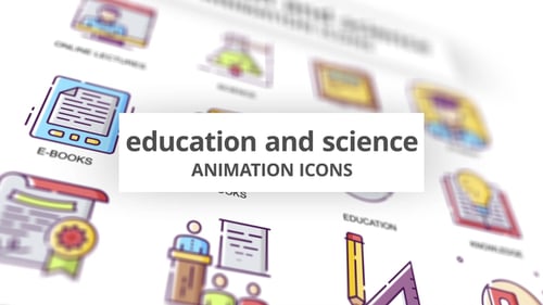 Education & Knowledge - Animation Icons, Elements ft. education icon ...