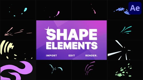 Shape Elements Pack | After Effects