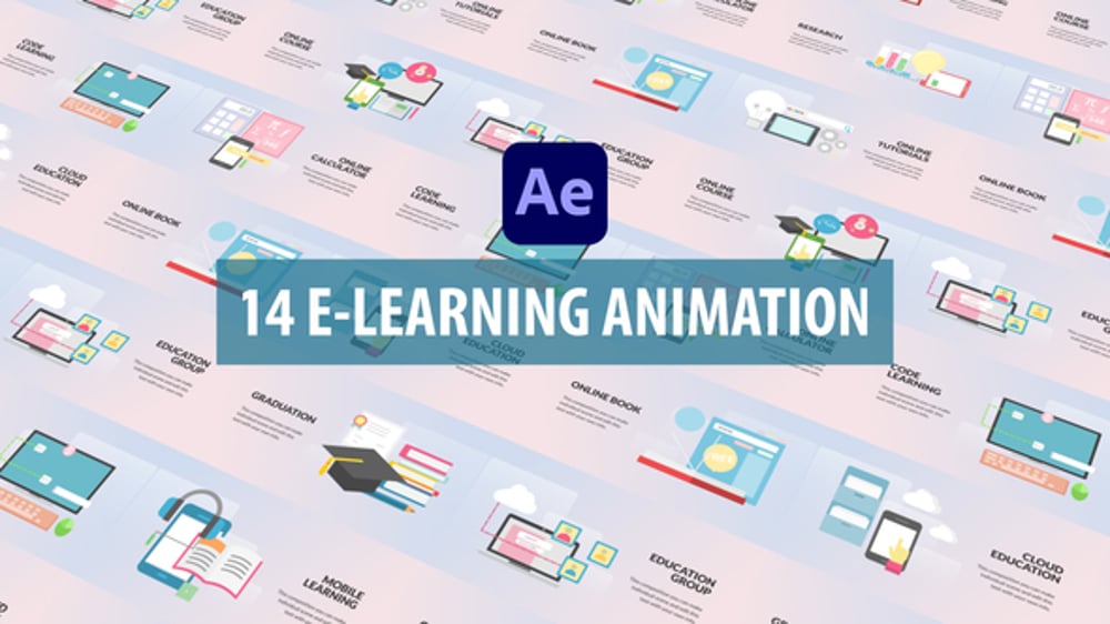 E-Learning Animation | After Effects, Elements ft. aep & animation - Envato