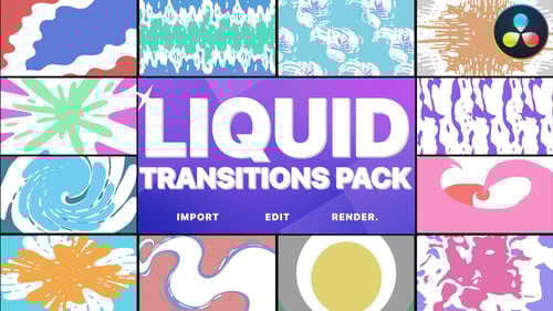 Liquid Transitions Pack | DaVinci Resolve