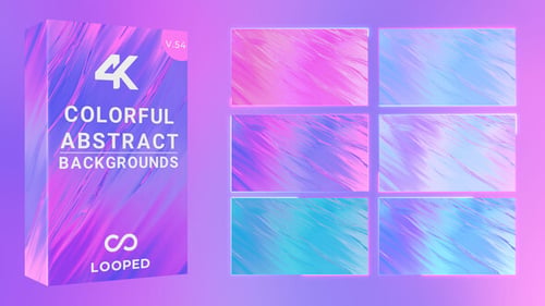Flowing Liquid Gradient Backgrounds