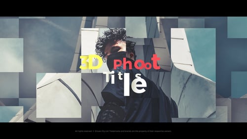 Text Animation - Photo Titles