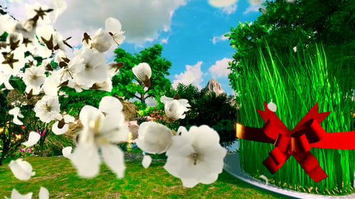 Novruz Holiday Spring accueillant 4k