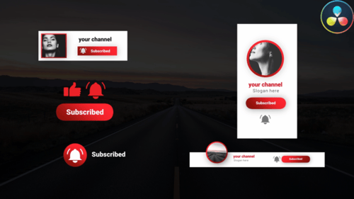 Youtube Subscribes Pack