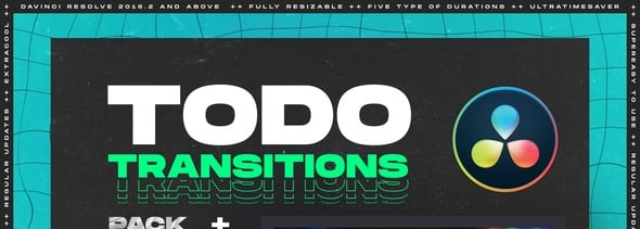 ToDo Transitions | Transitions Pack for DaVinci Resolve