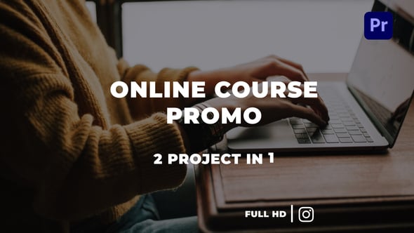 Online Course Promo, Openers ft. school & course - Envato