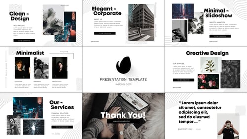 Clean Corporate Slideshow