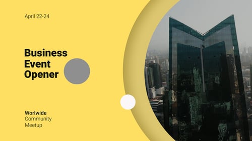 Conference Promo Opener