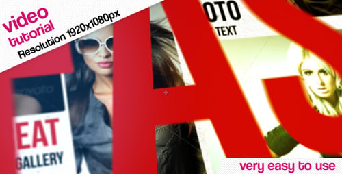 Photo Gallery And Kinetic Typography