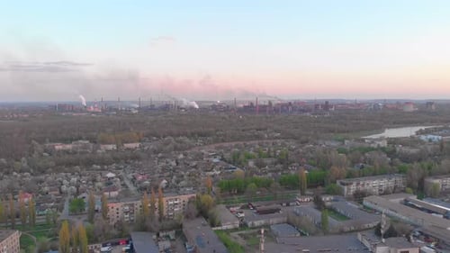 Air Emissions Industrial City