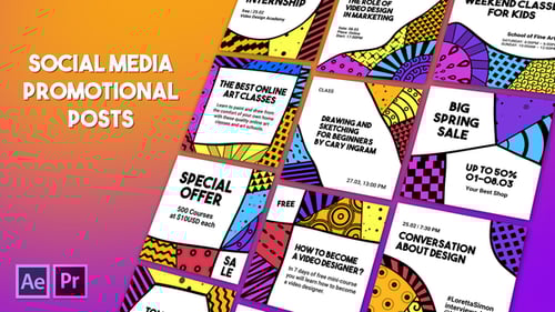 Social Media Promotional Posts